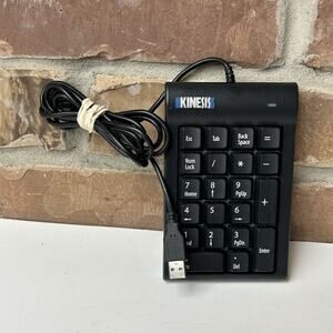 Kinesis AC210USB Wired Low-force keypad for PC - Black Tested